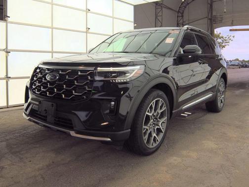 AGATE BLACK METALLIC 2025 Ford Explorer Platinum