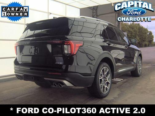 AGATE BLACK METALLIC 2025 Ford Explorer Platinum
