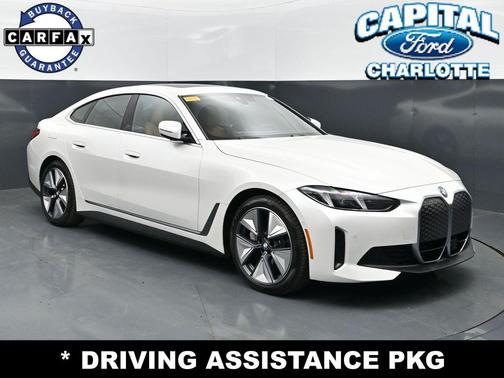 Mineral White Metallic 2025 BMW i4 Gran Coupe xDrive40