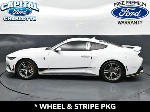Oxford White 2024 Ford Mustang EcoBoost