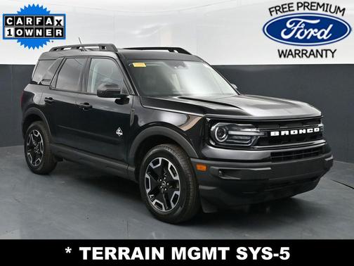 SHADOW BLACK 2022 Ford Bronco Sport Outer Banks