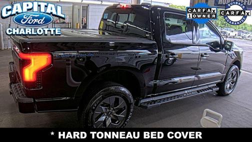 AGATE BLACK METALLIC 2025 Ford F-150 Lightning LARIAT