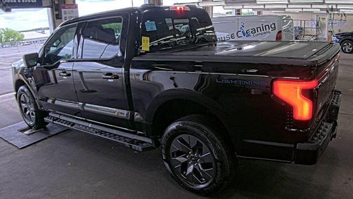 AGATE BLACK METALLIC 2025 Ford F-150 Lightning LARIAT