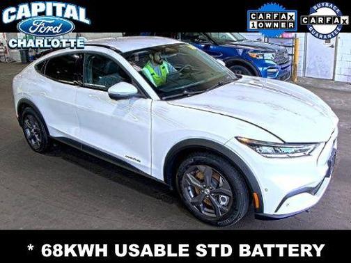 Star White Metallic Tri-Coat 2021 Ford Mustang Mach-E Select