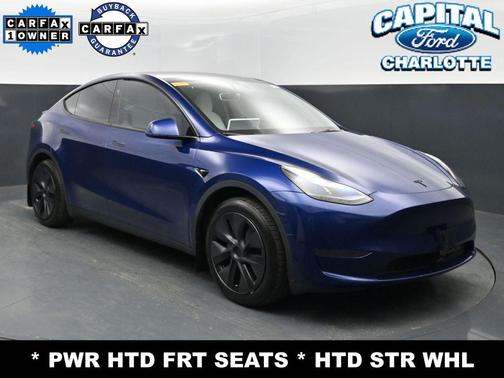 Deep Blue Metallic 2024 Tesla Model Y Long Range Single Motor Rear-Wheel Drive