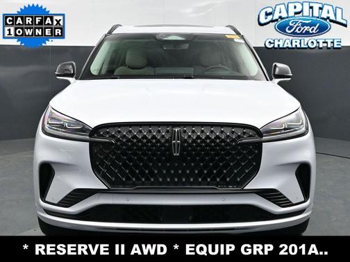 CRYSTAL WHITE MET CC 2025 Lincoln Aviator Reserve AWD