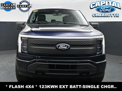 ANTIMATTER BLUE METALLIC 2025 Ford F-150 Lightning Flash