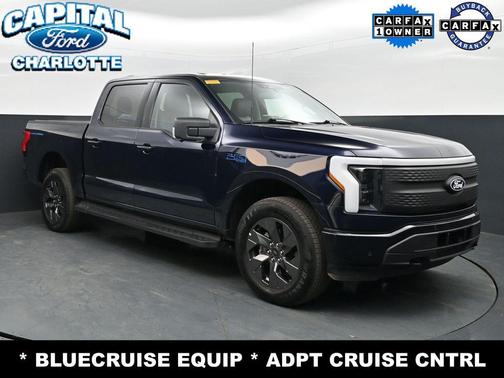 ANTIMATTER BLUE METALLIC 2025 Ford F-150 Lightning Flash