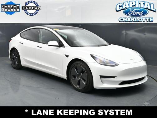 Pearl White Multi-Coat 2021 Tesla Model 3 Standard Range Plus
