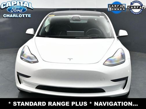 Pearl White Multi-Coat 2021 Tesla Model 3 Standard Range Plus