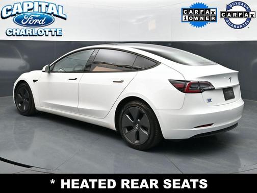 Pearl White Multi-Coat 2021 Tesla Model 3 Standard Range Plus