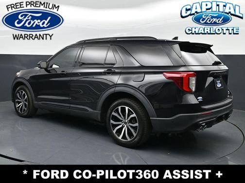 AGATE BLACK METALLIC 2020 Ford Explorer ST