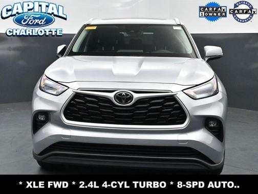 Celestial Silver Metallic 2025 Toyota Highlander XLE