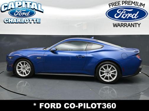 ATLAS BLUE METALLIC 2024 Ford Mustang GT Premium