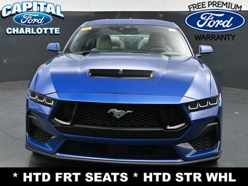ATLAS BLUE METALLIC 2024 Ford Mustang GT Premium