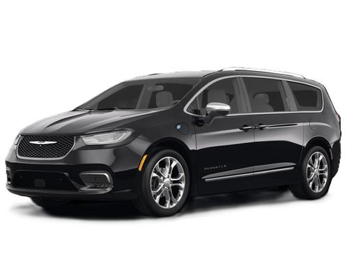 Brilliant Black Crystal Pearlcoat 2023 Chrysler Pacifica Hybrid Limited