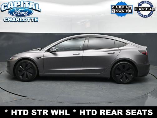 Stealth Grey 2024 Tesla Model 3 Long Range