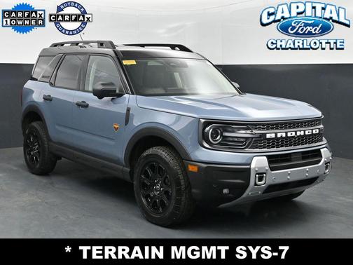 AZURE GRAY METALLIC TRI-COAT 2025 Ford Bronco Sport Badlands