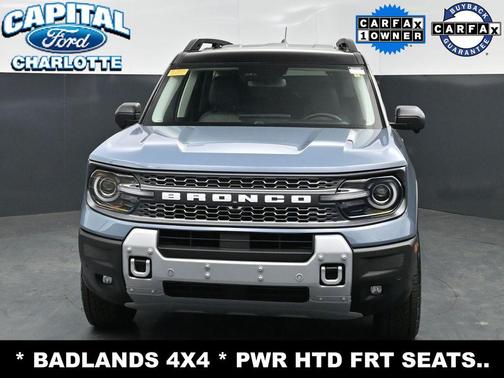 AZURE GRAY METALLIC TRI-COAT 2025 Ford Bronco Sport Badlands