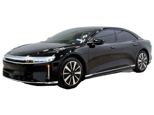 Infinite Black Metallic 2024 Lucid Air Touring