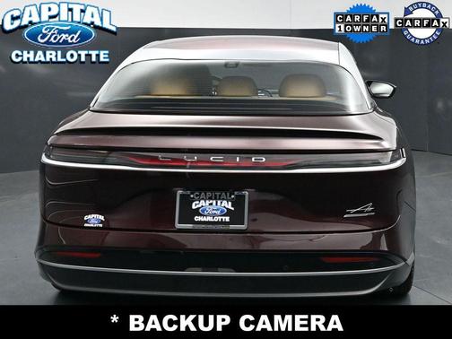 Zenith Red Metallic 2023 Lucid Air Touring