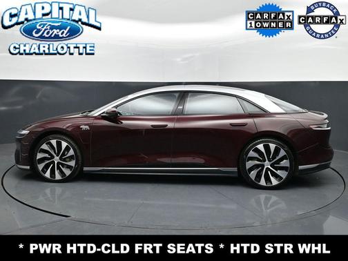 Zenith Red Metallic 2023 Lucid Air Touring