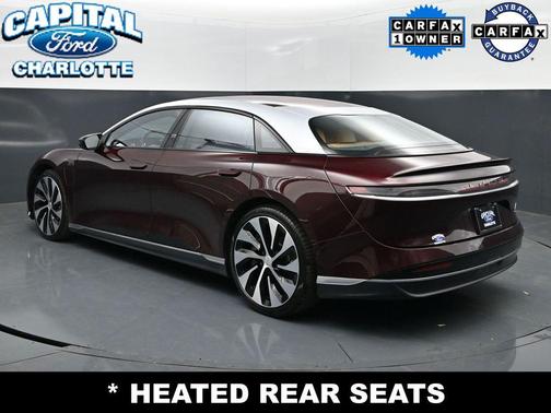 Zenith Red Metallic 2023 Lucid Air Touring