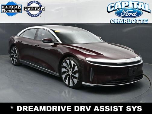 Zenith Red Metallic 2023 Lucid Air Touring