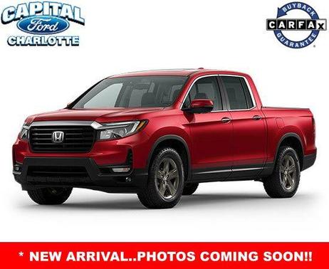 Radiant Red Metallic II 2022 Honda Ridgeline RTL-E