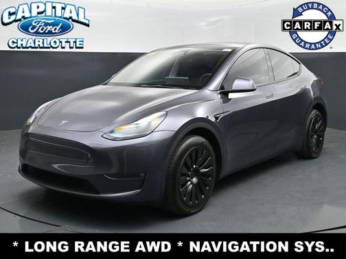 Gray 2023 Tesla Model Y Long Range Dual Motor All-Wheel Drive