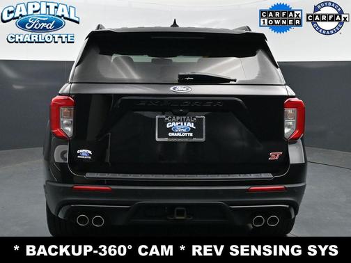 AGATE BLACK METALLIC 2021 Ford Explorer ST