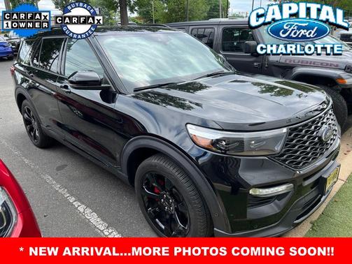 AGATE BLACK METALLIC 2021 Ford Explorer ST