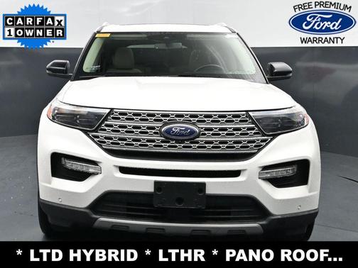 STAR WHITE MET TRI-COAT 2021 Ford Explorer Limited