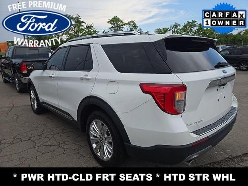 STAR WHITE MET TRI-COAT 2021 Ford Explorer Limited