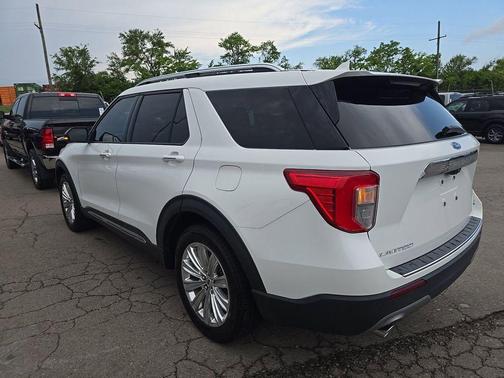 STAR WHITE MET TRI-COAT 2021 Ford Explorer Limited