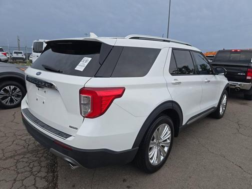 STAR WHITE MET TRI-COAT 2021 Ford Explorer Limited