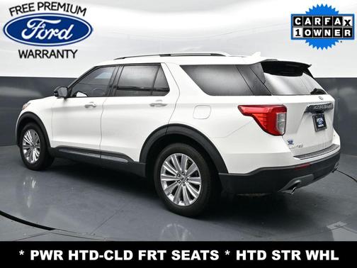 STAR WHITE MET TRI-COAT 2021 Ford Explorer Limited