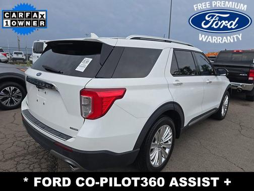 STAR WHITE MET TRI-COAT 2021 Ford Explorer Limited
