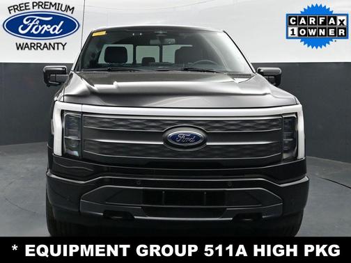 AGATE BLACK METALLIC 2023 Ford F-150 Lightning LARIAT