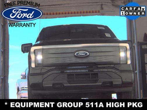 AGATE BLACK METALLIC 2023 Ford F-150 Lightning LARIAT