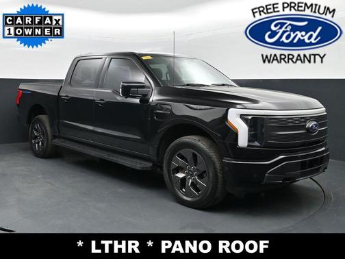 AGATE BLACK METALLIC 2023 Ford F-150 Lightning LARIAT