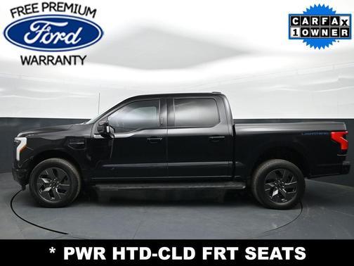 AGATE BLACK METALLIC 2023 Ford F-150 Lightning LARIAT