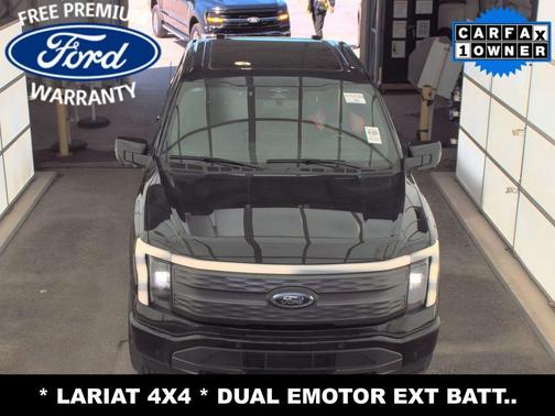 AGATE BLACK METALLIC 2023 Ford F-150 Lightning LARIAT