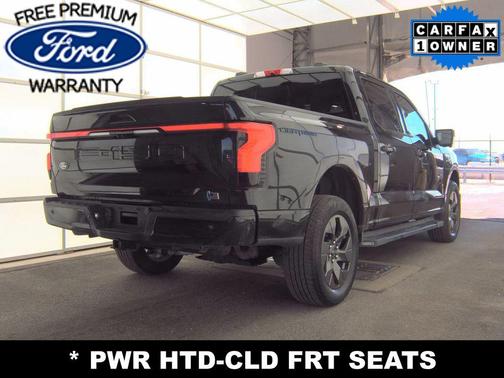 AGATE BLACK METALLIC 2023 Ford F-150 Lightning LARIAT