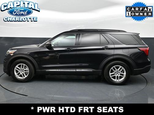AGATE BLACK METALLIC 2025 Ford Explorer Active