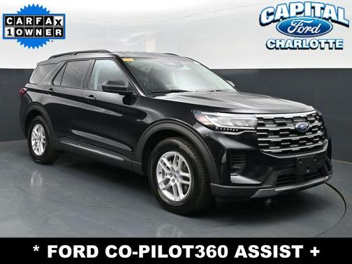 AGATE BLACK METALLIC 2025 Ford Explorer Active