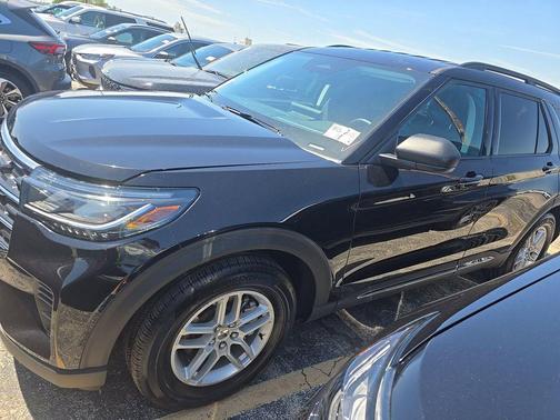 AGATE BLACK METALLIC 2025 Ford Explorer Active