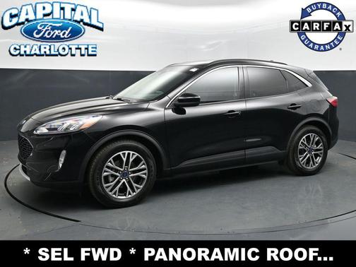 AGATE BLACK METALLIC 2020 Ford Escape SEL