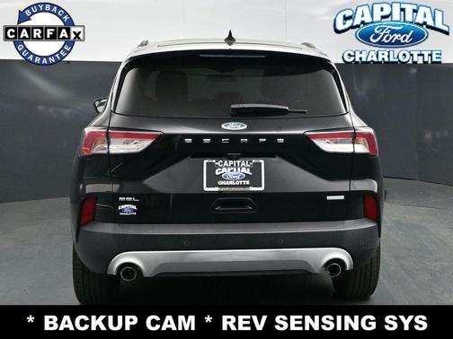 AGATE BLACK METALLIC 2020 Ford Escape SEL