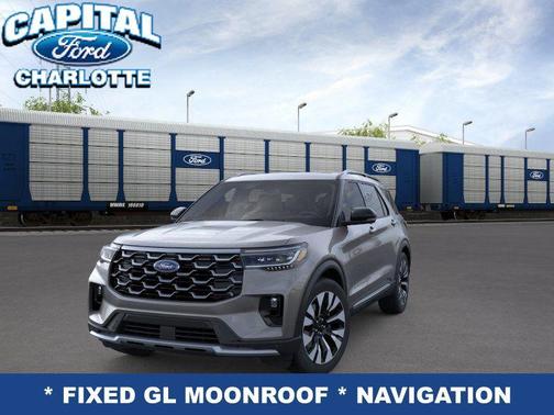 CARBONIZED GRAY METALLIC 2026 Ford Explorer Platinum